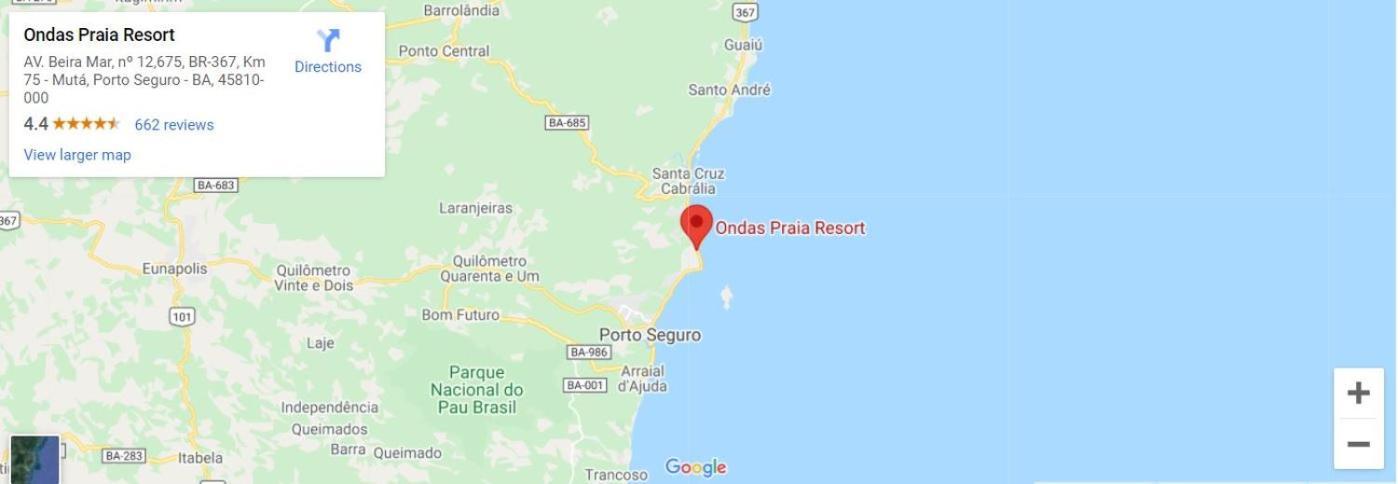 Ondas Praia Resort Порту-Сегуру Экстерьер фото
